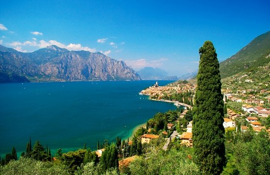 Traumhafter Blick auf den Gardasee