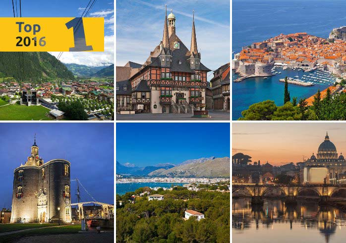 Die besten Ferienorte für Ferienhausurlauber 2016